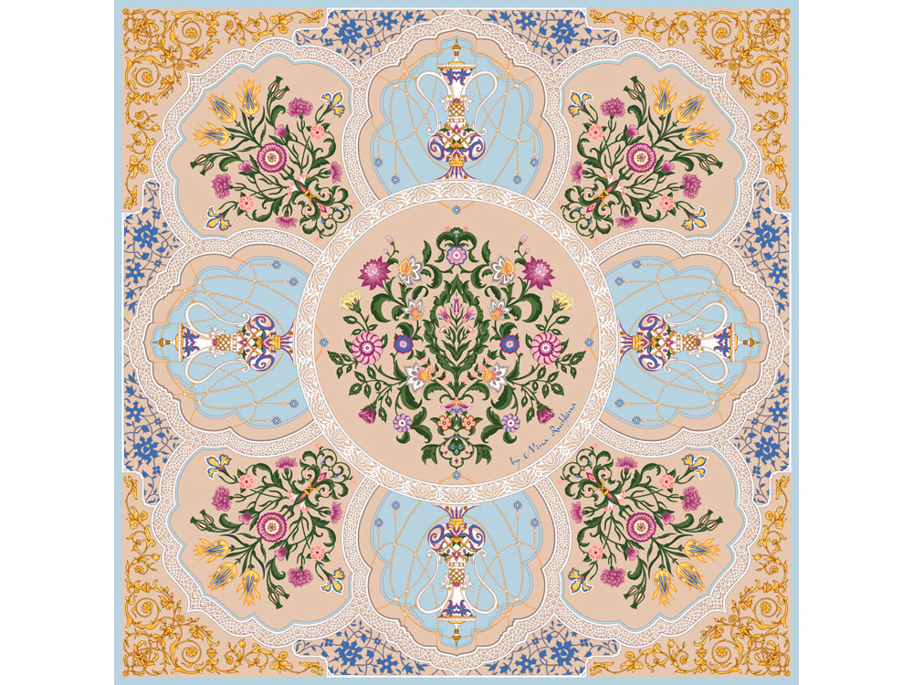 Платок «Сады Востока»