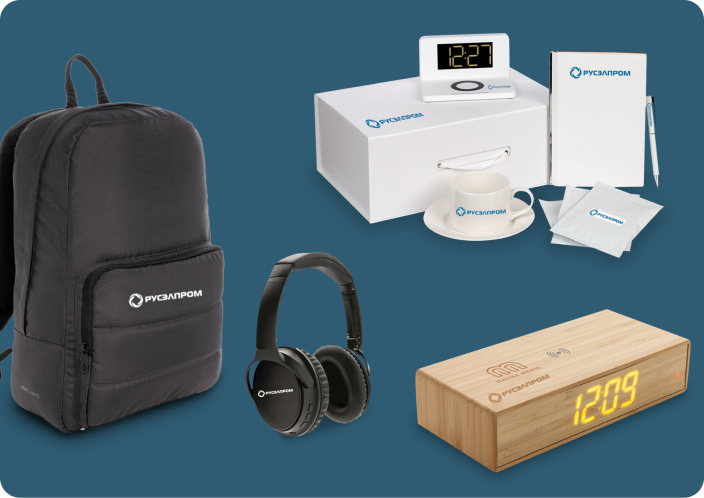 Мерч для компании Русэлпром